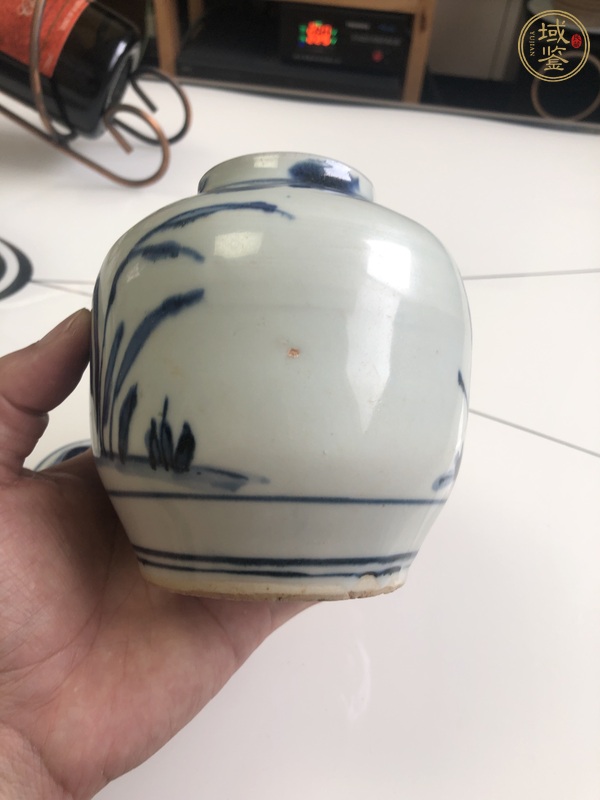 古玩陶瓷青花蓋罐真品鑒賞圖