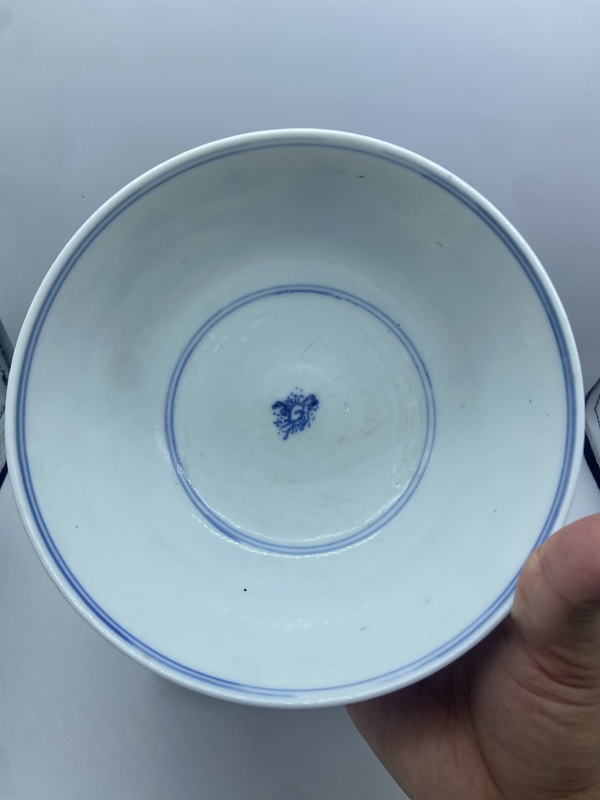 古玩陶瓷19 世紀(jì) 青花山水人物碗拍賣,當(dāng)前價格2000元