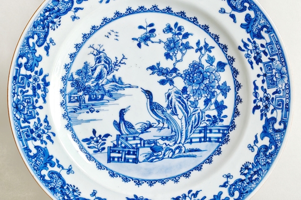 古玩陶瓷清早期·青花富貴長(zhǎng)壽盤拍賣，當(dāng)前價(jià)格2200元