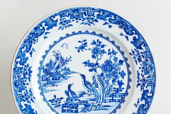 古玩陶瓷清早期·青花富貴長(zhǎng)壽盤拍賣，當(dāng)前價(jià)格2200元