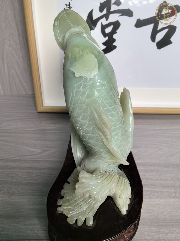 古玩玉器玉魚(yú)擺件真品鑒賞圖