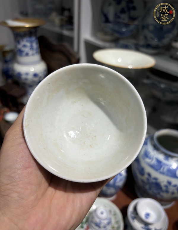 古玩陶瓷青花杯真品鑒賞圖