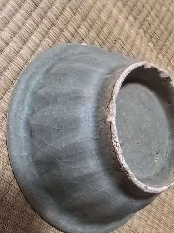 古玩陶瓷平臺保真元.龍泉青釉雙魚洗拍賣,當前價格7777元