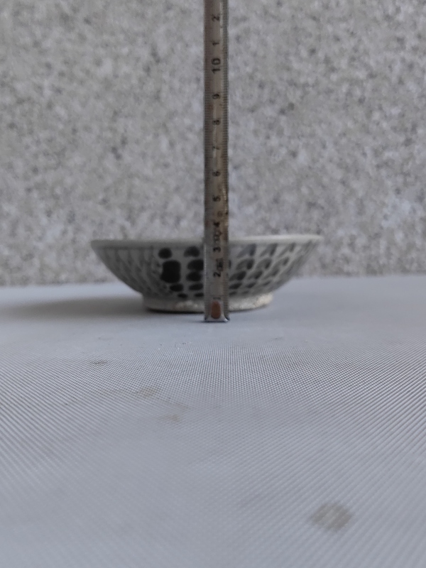 古玩陶瓷明早期青花碗拍賣,當前價格398元