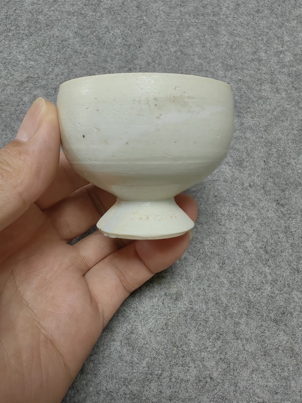 古玩陶瓷青白釉高足杯拍賣(mài),當(dāng)前價(jià)格1200元
