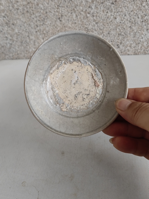 古玩陶瓷明早期青花碗拍賣,當前價格398元
