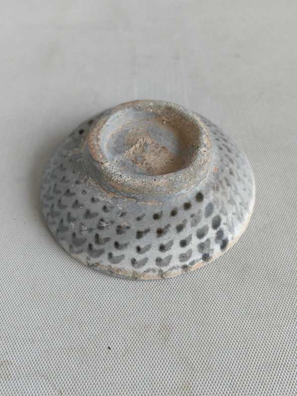 古玩陶瓷明早期青花茶碗拍賣(mài),當(dāng)前價(jià)格298元