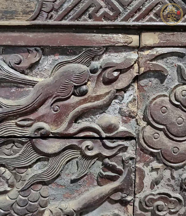 古玩雜項(xiàng)木牌匾邊框真品鑒賞圖