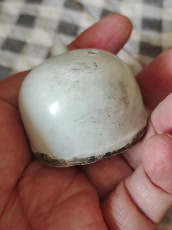 古玩陶瓷明代白釉水滴拍賣,當(dāng)前價(jià)格1380元