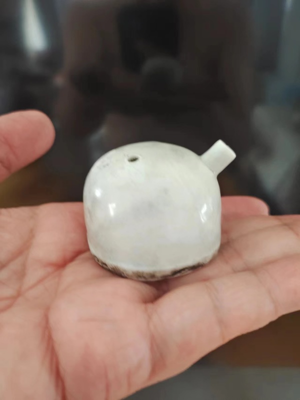 古玩陶瓷明代白釉水滴拍賣,當(dāng)前價(jià)格1380元