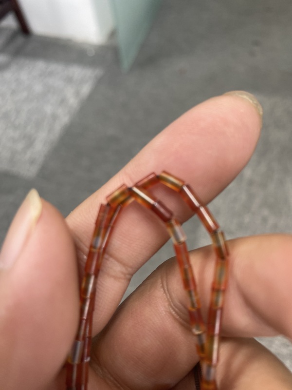 古玩玉器文化期瑪瑙“磨盤珠”拍賣,當前價格4000元