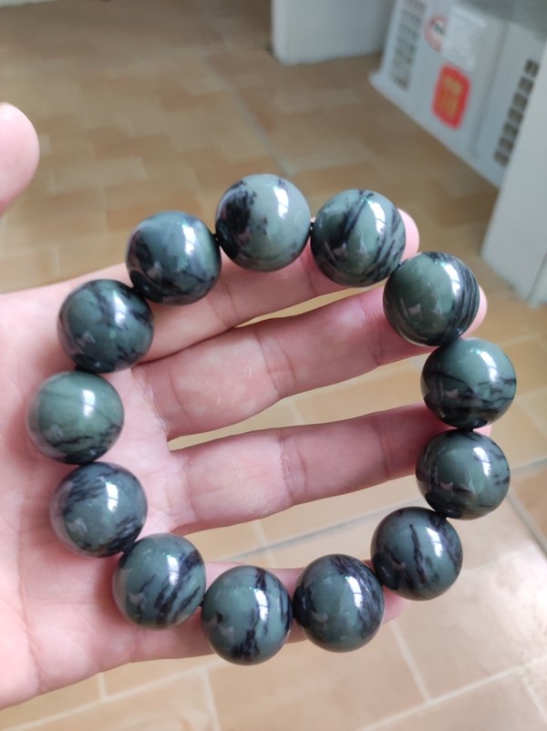 古玩玉器玉手鏈拍賣,當(dāng)前價格860元