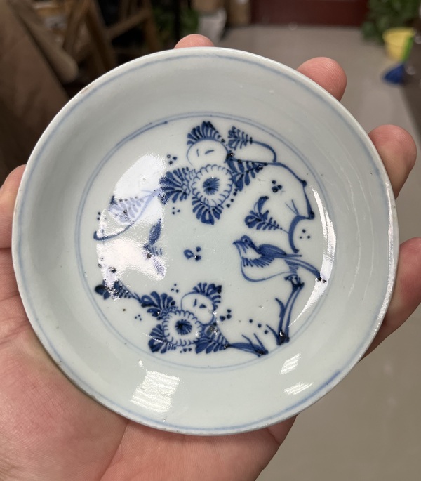 古玩陶瓷康熙·青花花鳥紋小盤拍賣,當(dāng)前價(jià)格1200元