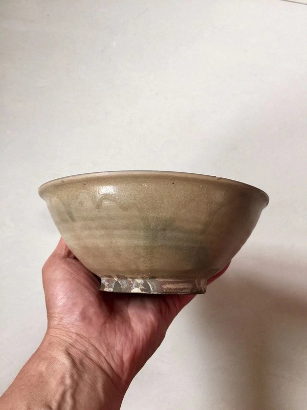 古玩陶瓷越窯青瓷撇口碗拍賣,當(dāng)前價格1600元
