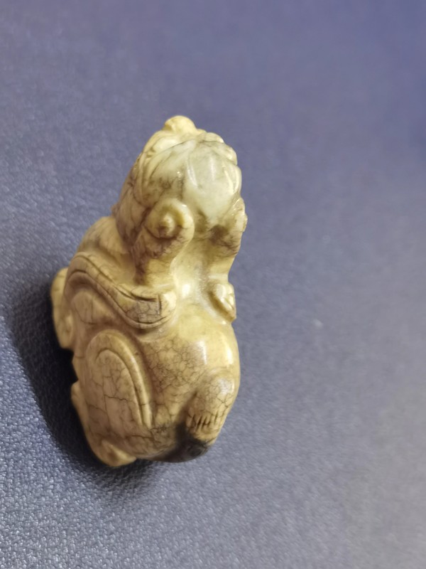 古玩玉器和田玉雕“瑞獸”拍賣,當(dāng)前價(jià)格29000元