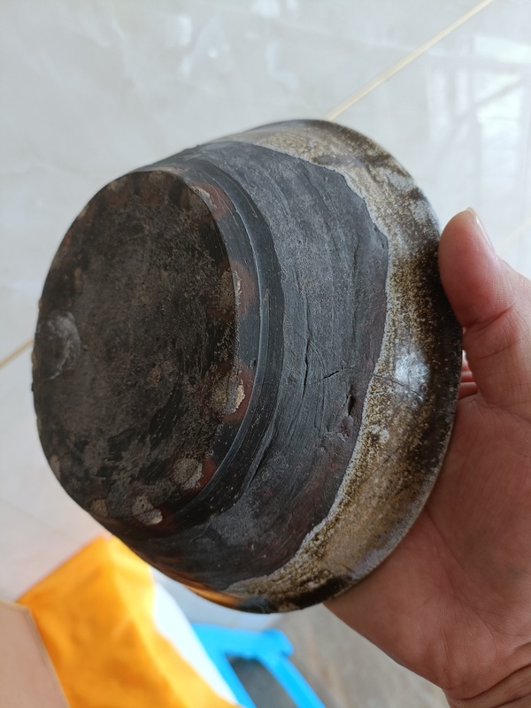 古玩陶瓷唐代青釉大盞拍賣,當前價格298元