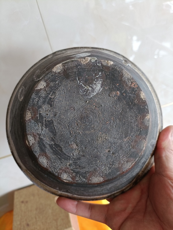 古玩陶瓷唐代青釉大盞拍賣,當前價格298元