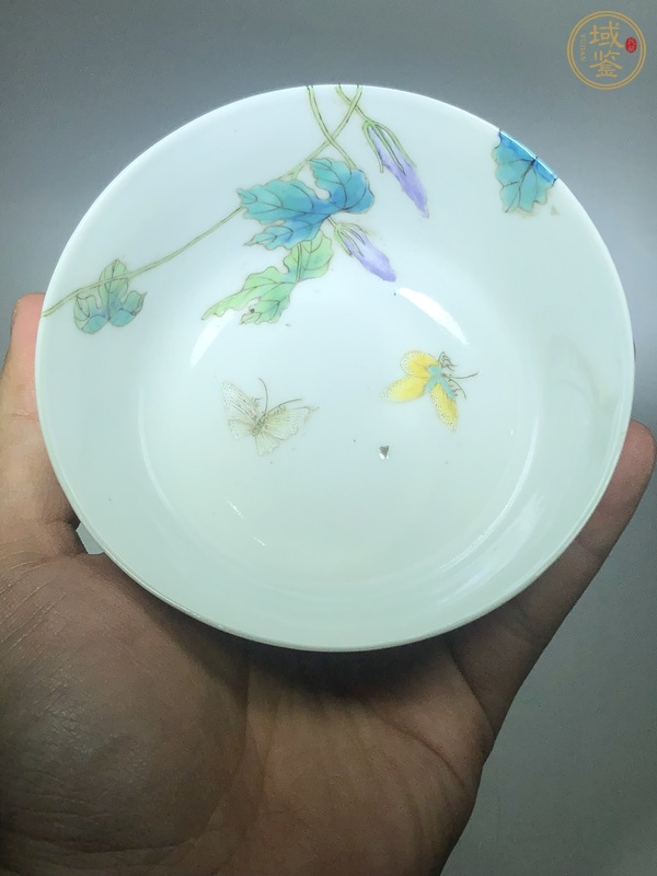 古玩陶瓷粉彩碗真品鑒賞圖