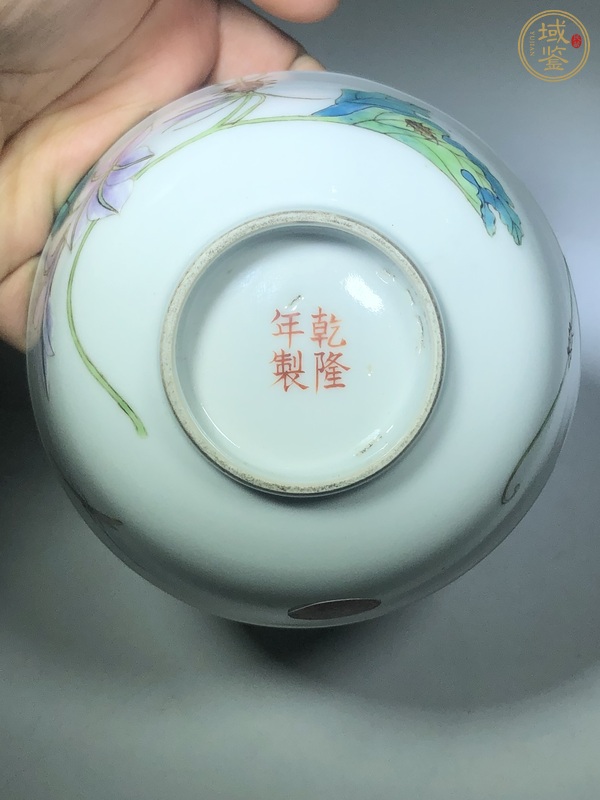 古玩陶瓷粉彩碗真品鑒賞圖