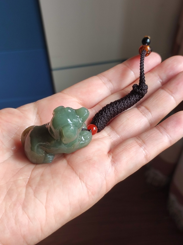 古玩玉器玉雕“旺財”拍賣,當(dāng)前價格660元