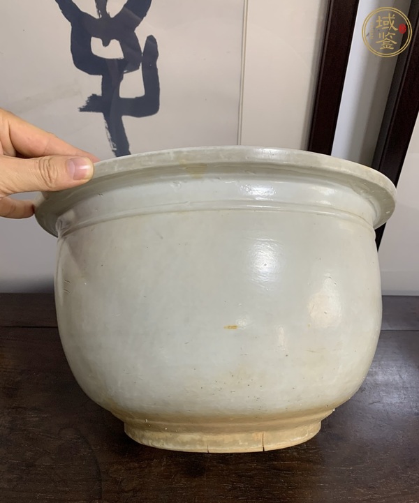 古玩陶瓷花盆真品鑒賞圖