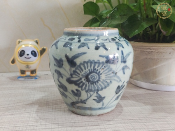 古玩陶瓷青花罐真品鑒賞圖