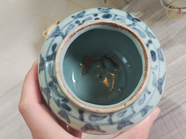 古玩陶瓷青花罐真品鑒賞圖