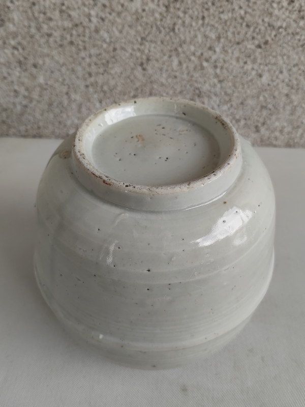 古玩陶瓷清中期白釉罐拍賣,當前價格678元