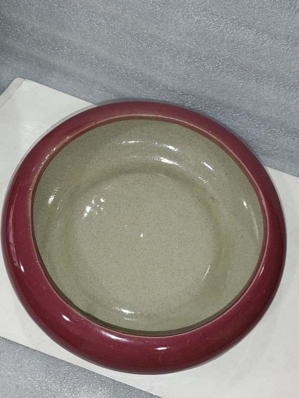 古玩陶瓷紅釉洗拍賣,當前價格488元