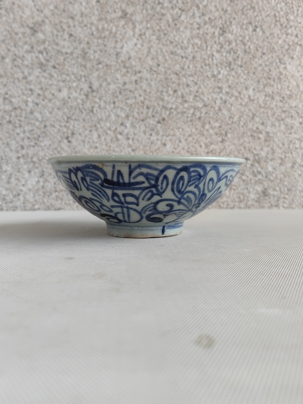 古玩陶瓷青花喜字碗拍賣,當前價格298元