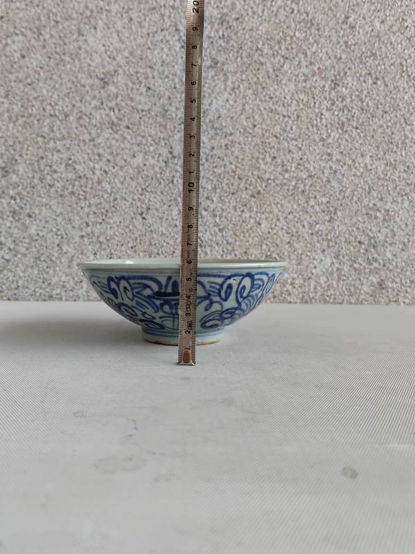 古玩陶瓷青花喜字碗拍賣,當前價格298元