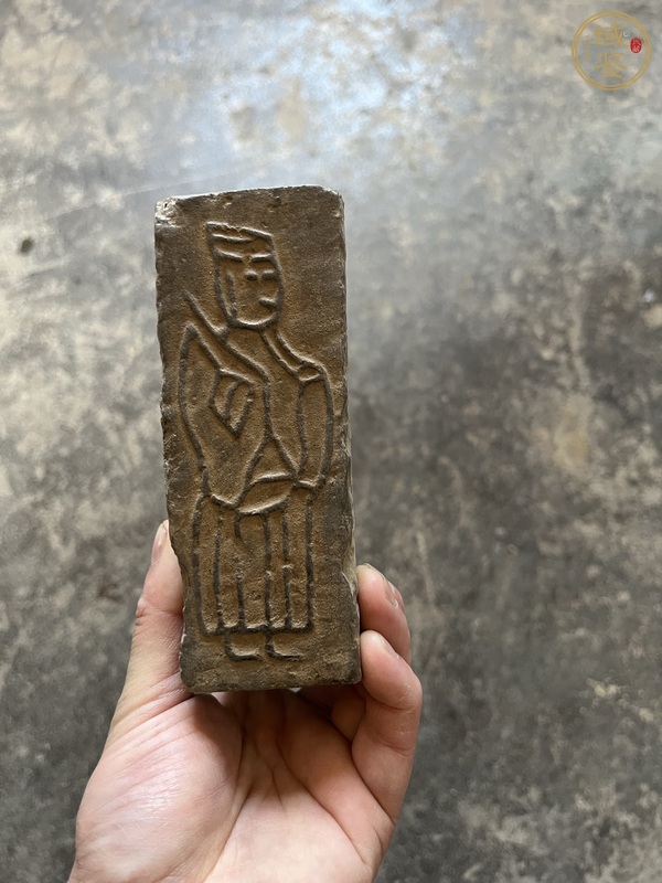 古玩雜項(xiàng)畫(huà)像磚真品鑒賞圖