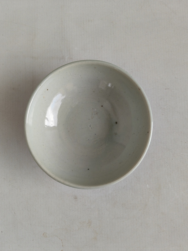 古玩陶瓷青花淡描花卉紋喜字碗拍賣,當前價格298元