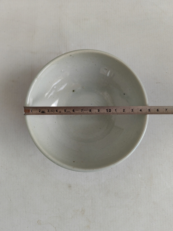 古玩陶瓷青花淡描花卉紋喜字碗拍賣,當前價格298元