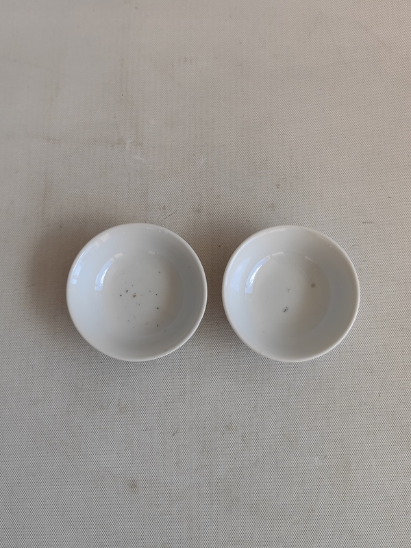 古玩陶瓷白釉小碟拍賣,當前價格150元