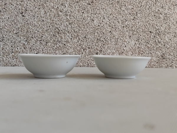 古玩陶瓷白釉小碟拍賣,當前價格150元