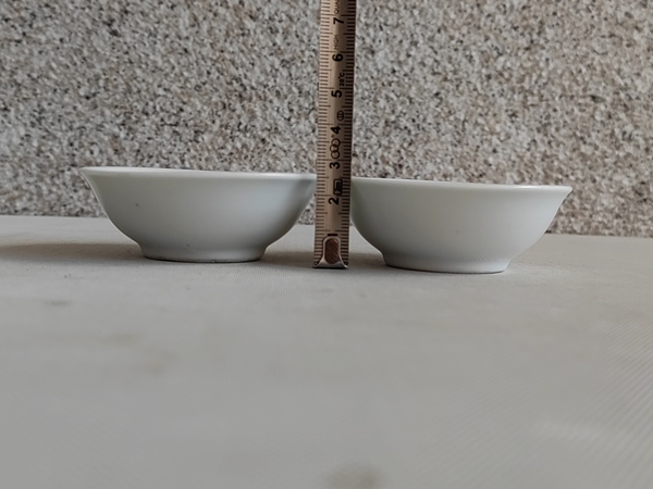 古玩陶瓷白釉小碟拍賣,當前價格150元