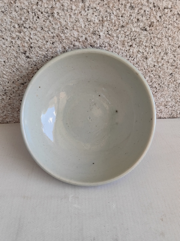 古玩陶瓷青花淡描花卉紋喜字碗拍賣,當前價格298元
