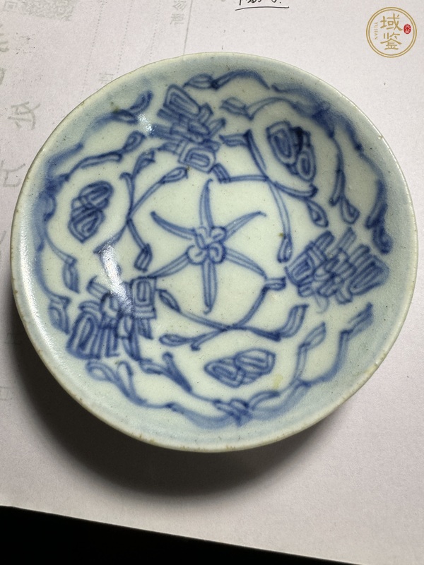 古玩陶瓷青花盤真品鑒賞圖