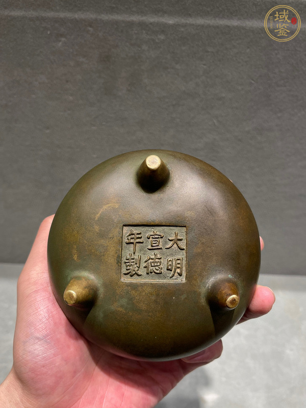 古玩銅器銅爐真品鑒賞圖