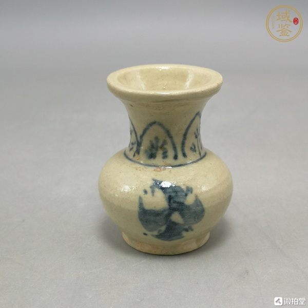 古玩陶瓷青花瓶真品鑒賞圖