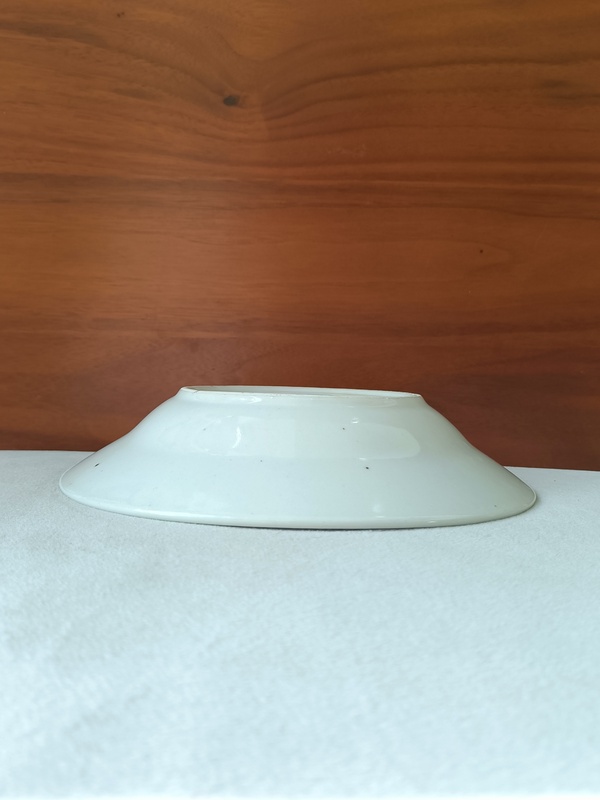 古玩陶瓷黃地粉彩花卉萬壽無疆紋盤拍賣,當前價格99元
