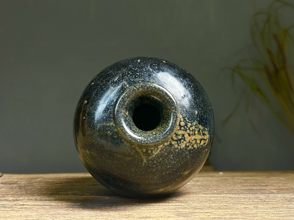 古玩陶瓷明代?窯變釉梅瓶拍賣,當(dāng)前價格2500元