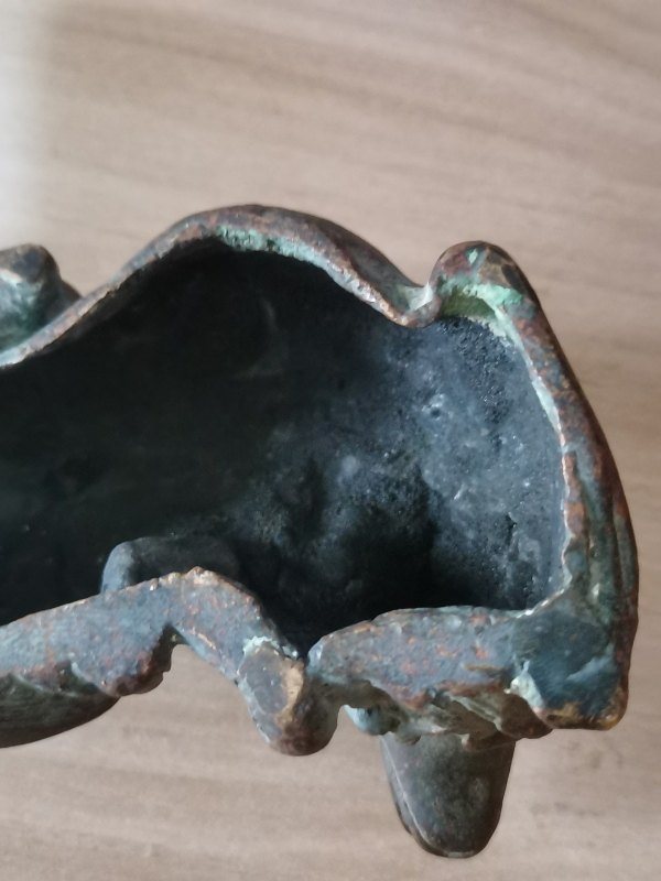 古玩铜器铜兽拍卖，当前价格1800元