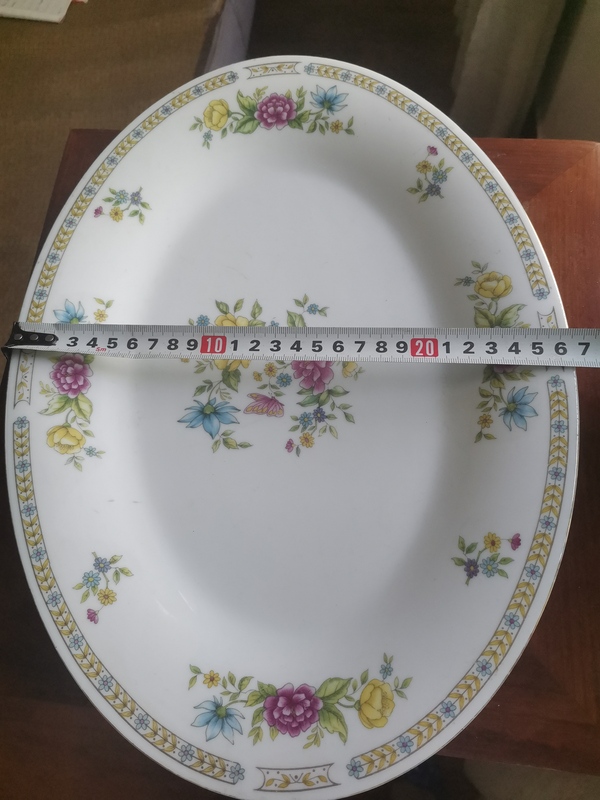 古玩陶瓷花卉紋盤拍賣,當前價格260元