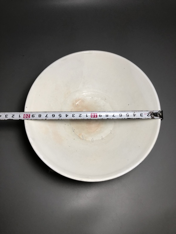 古玩陶瓷五代邢窯白釉大碗拍賣,當前價格3888元