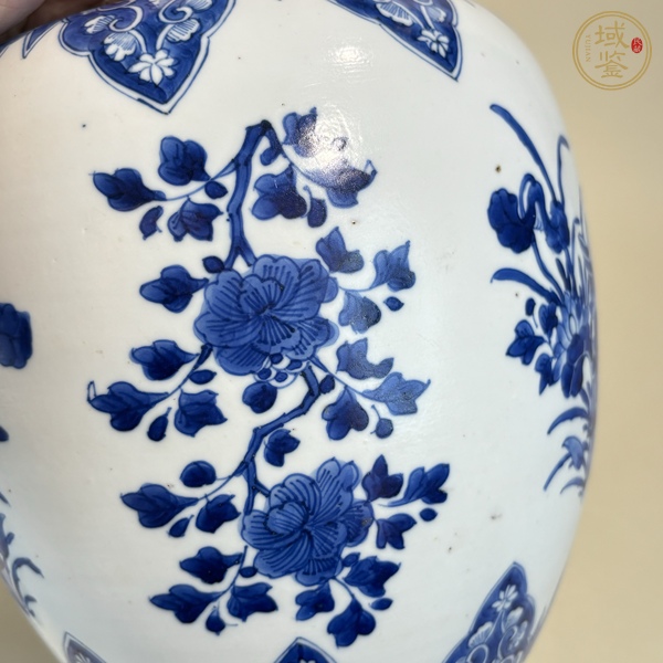 古玩陶瓷青花罐真品鑒賞圖