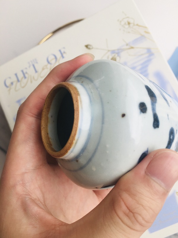 古玩陶瓷(主頁鬼市更多)明末清初青花蓮子罐拍賣,當前價格1300元