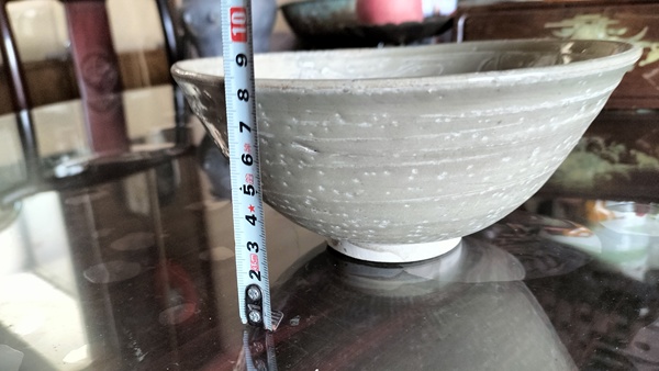 古玩陶瓷北宋龍泉青瓷劃花大碗拍賣,當前價格1888元
