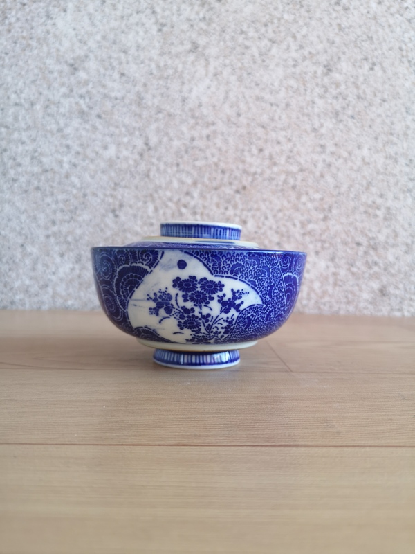 古玩陶瓷青花蓋碗拍賣,當前價格450元